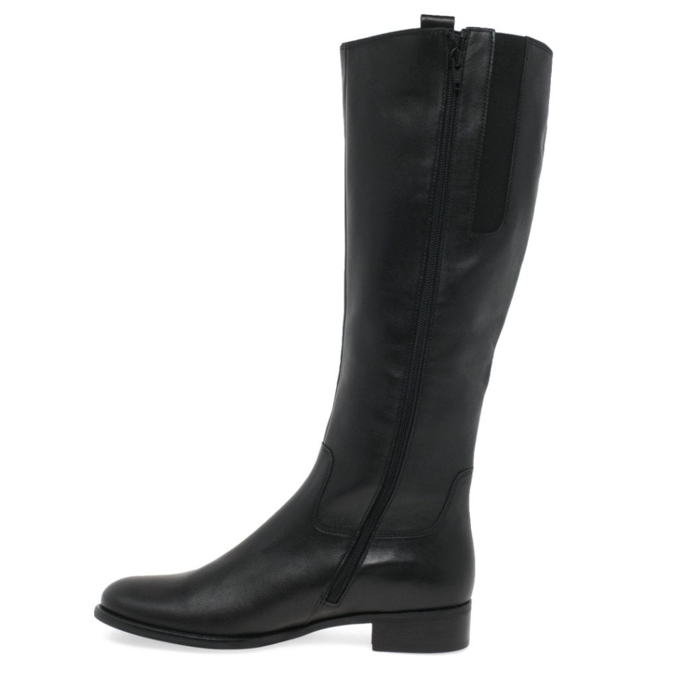 Brook M Bottes Longues Mi-mollet Femme Noir Gabor | Exclusif